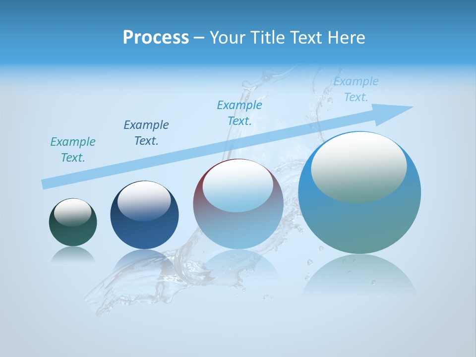 Spring Wet Drops PowerPoint Template