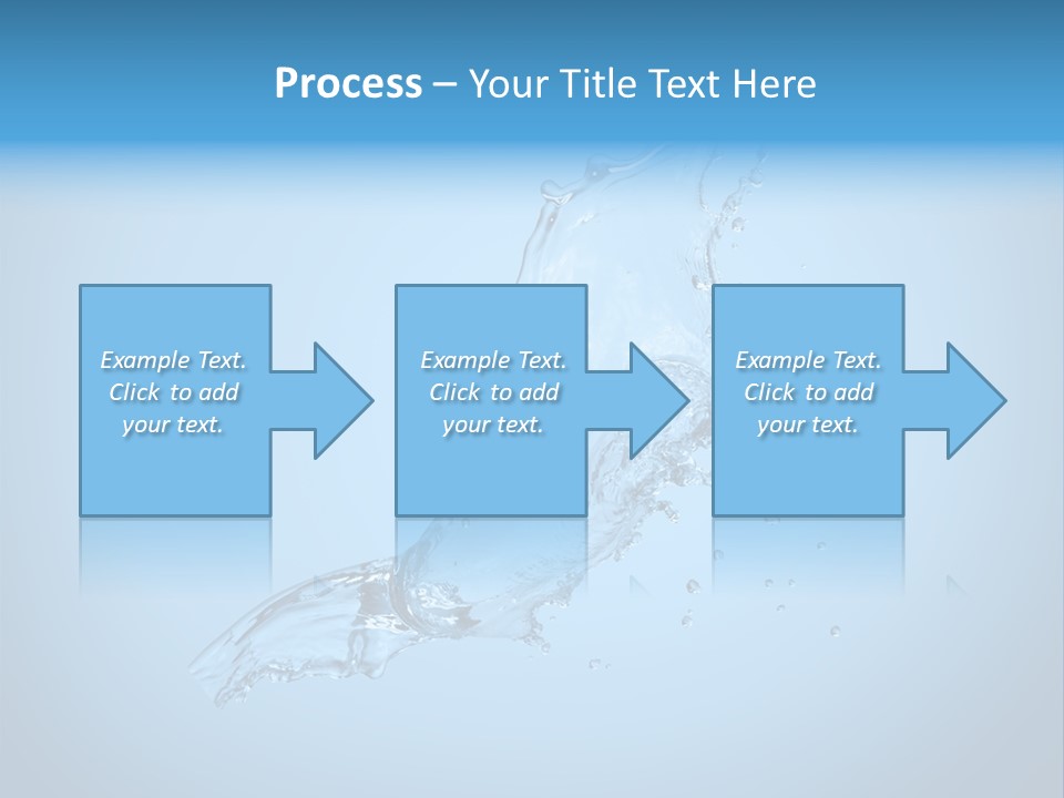 Spring Wet Drops PowerPoint Template