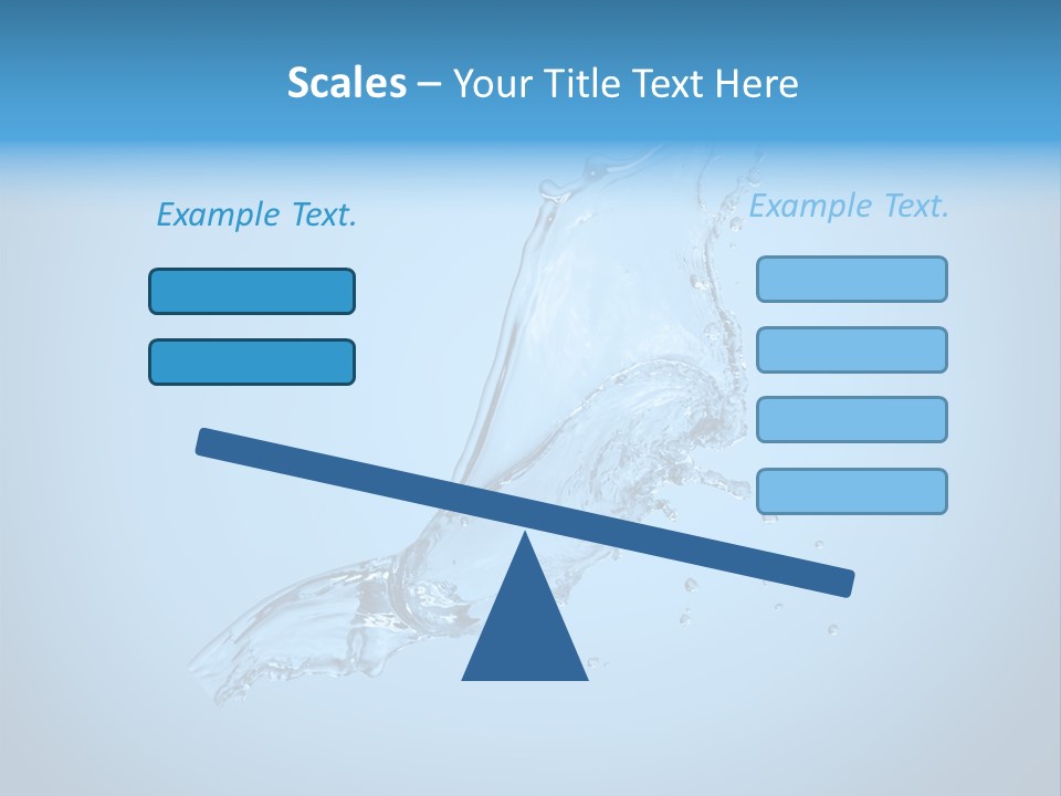 Spring Wet Drops PowerPoint Template