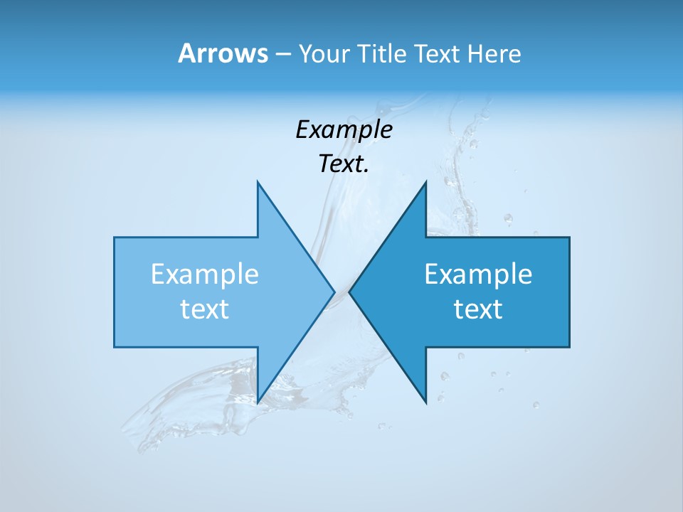 Spring Wet Drops PowerPoint Template