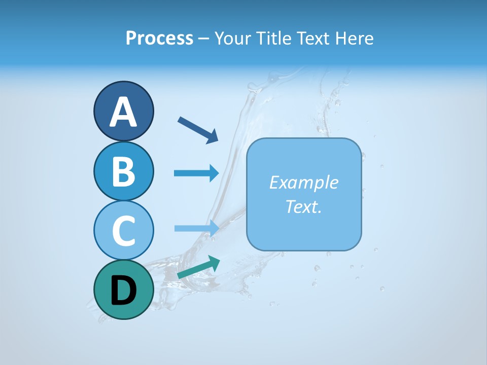 Spring Wet Drops PowerPoint Template