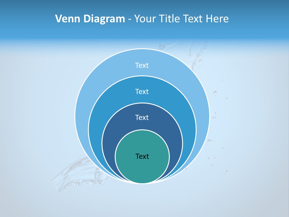 Spring Wet Drops PowerPoint Template