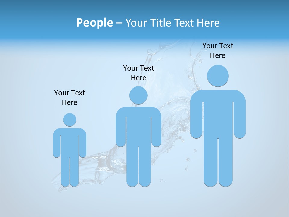 Spring Wet Drops PowerPoint Template