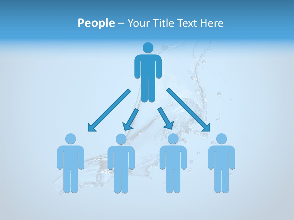 Spring Wet Drops PowerPoint Template