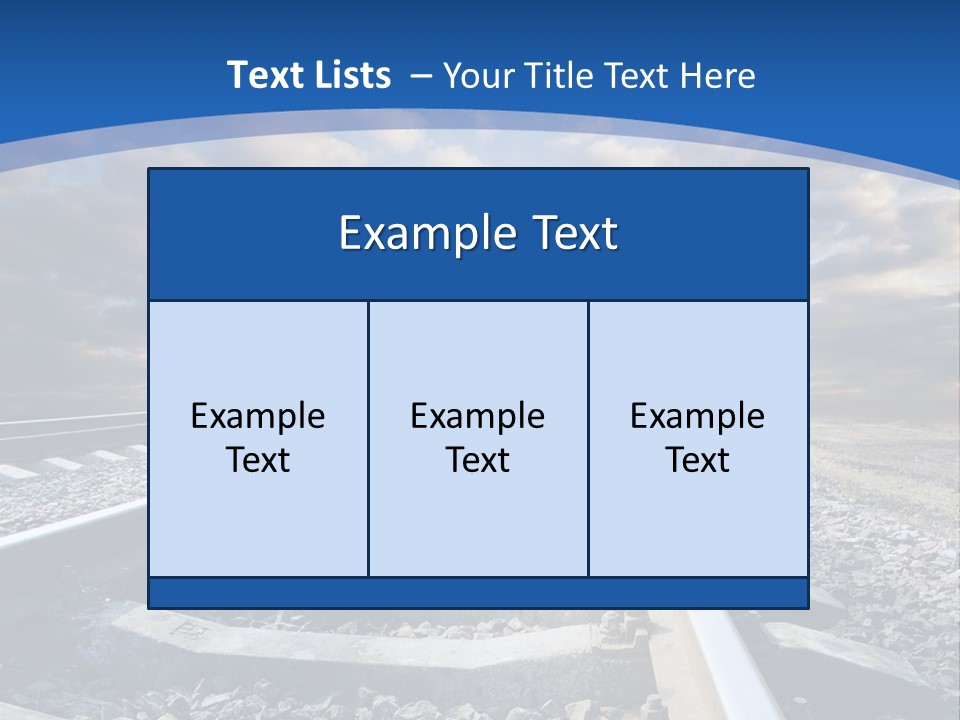 Outdoor Road Sun PowerPoint Template