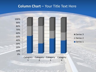 Outdoor Road Sun PowerPoint Template