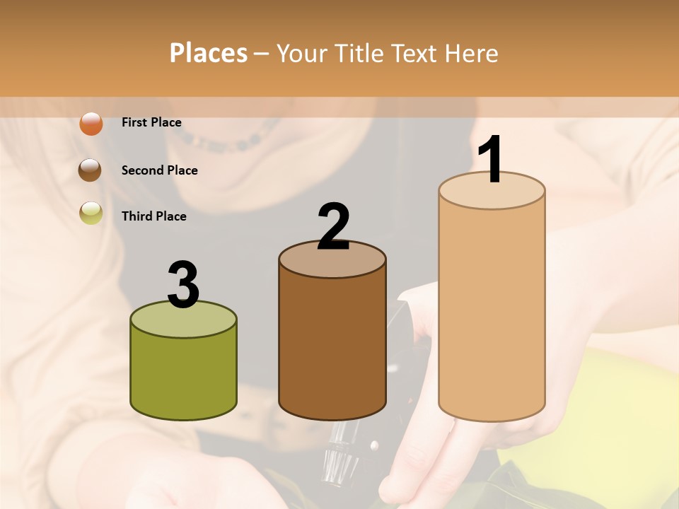 Alone Lifestyle Blond PowerPoint Template