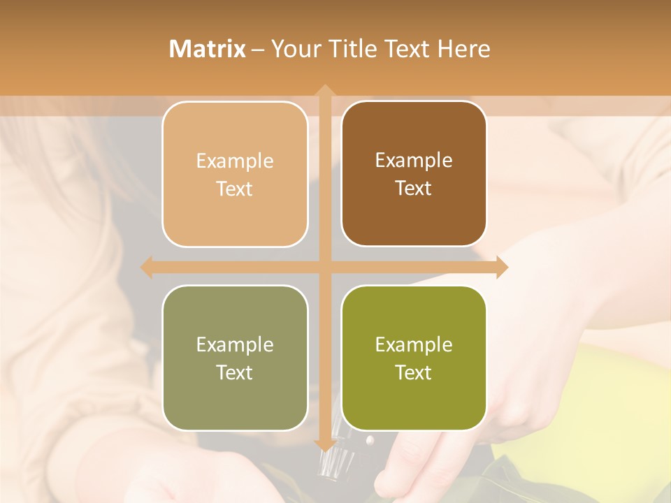 Alone Lifestyle Blond PowerPoint Template