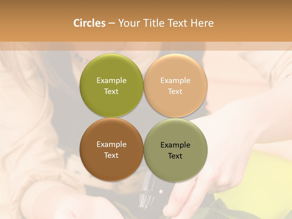 Alone Lifestyle Blond PowerPoint Template