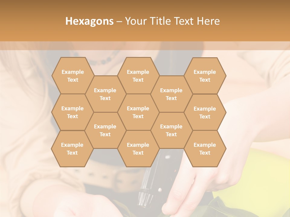 Alone Lifestyle Blond PowerPoint Template