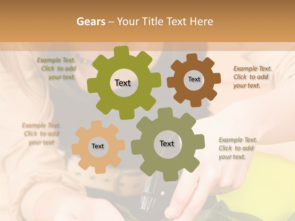 Alone Lifestyle Blond PowerPoint Template