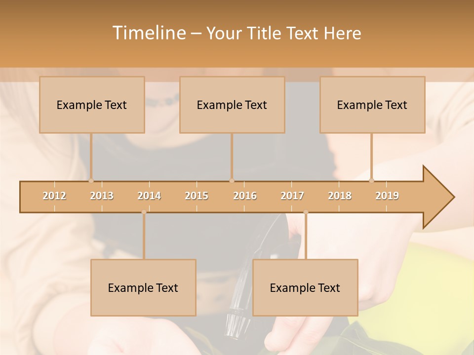 Alone Lifestyle Blond PowerPoint Template