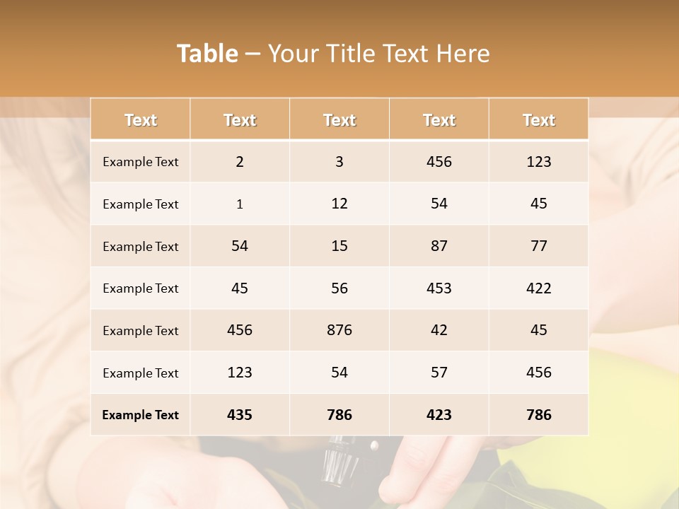 Alone Lifestyle Blond PowerPoint Template