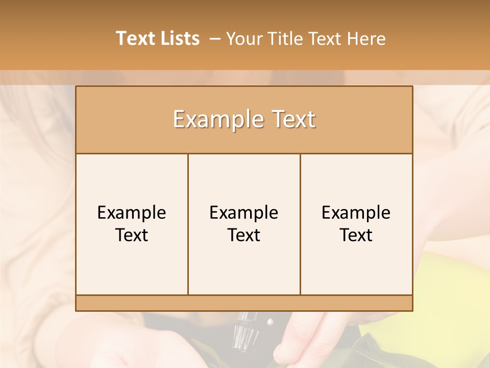 Alone Lifestyle Blond PowerPoint Template