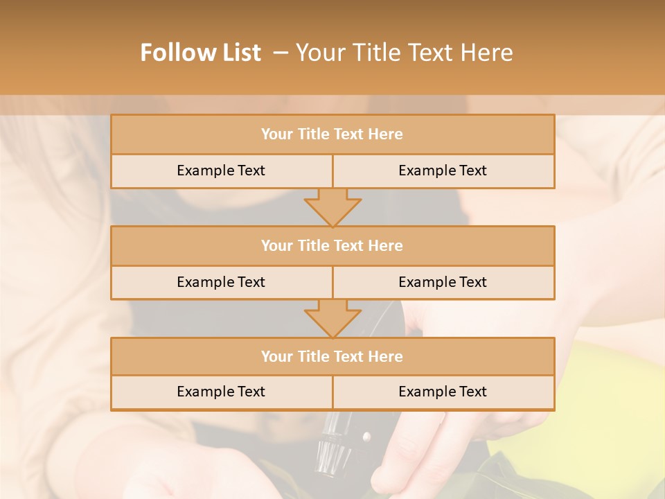 Alone Lifestyle Blond PowerPoint Template