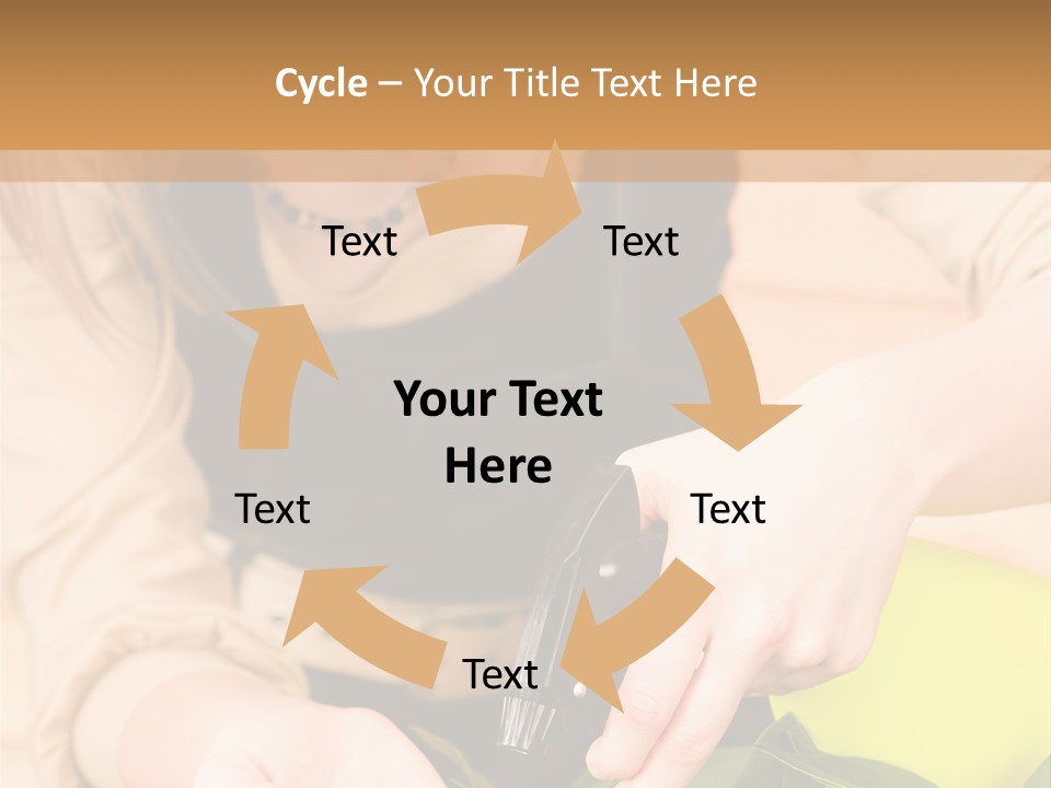 Alone Lifestyle Blond PowerPoint Template