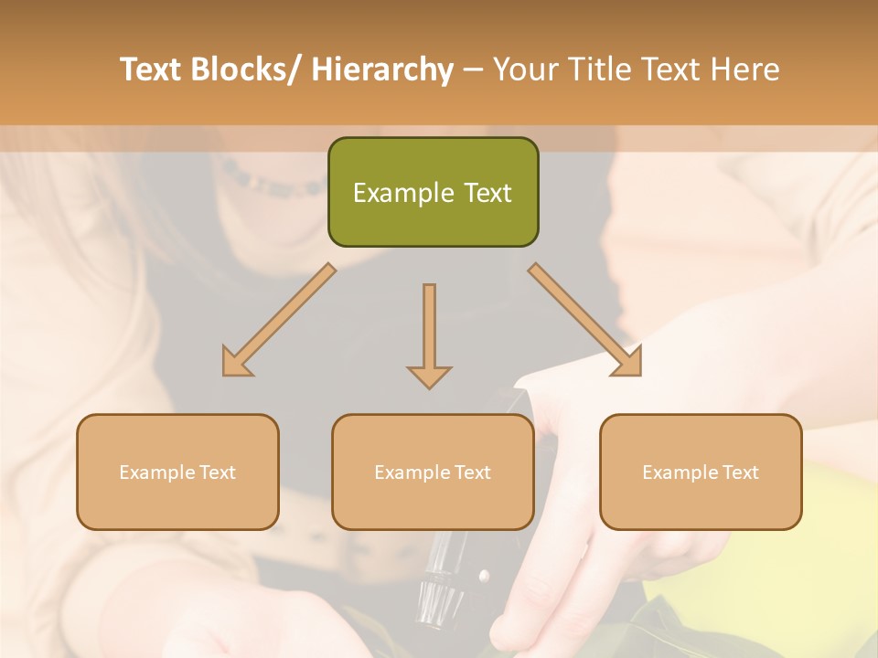 Alone Lifestyle Blond PowerPoint Template