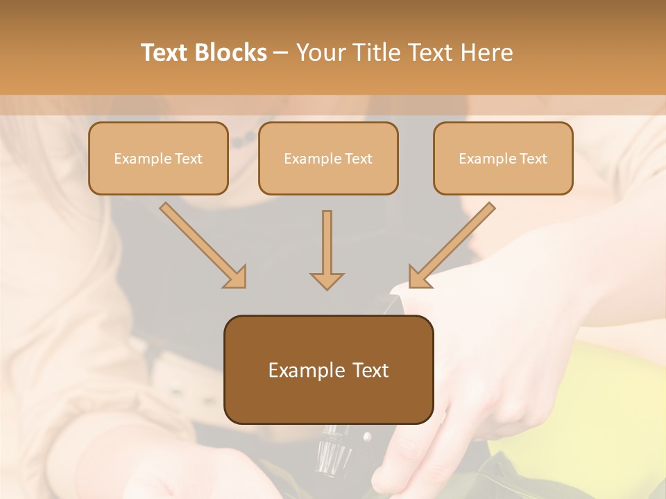 Alone Lifestyle Blond PowerPoint Template