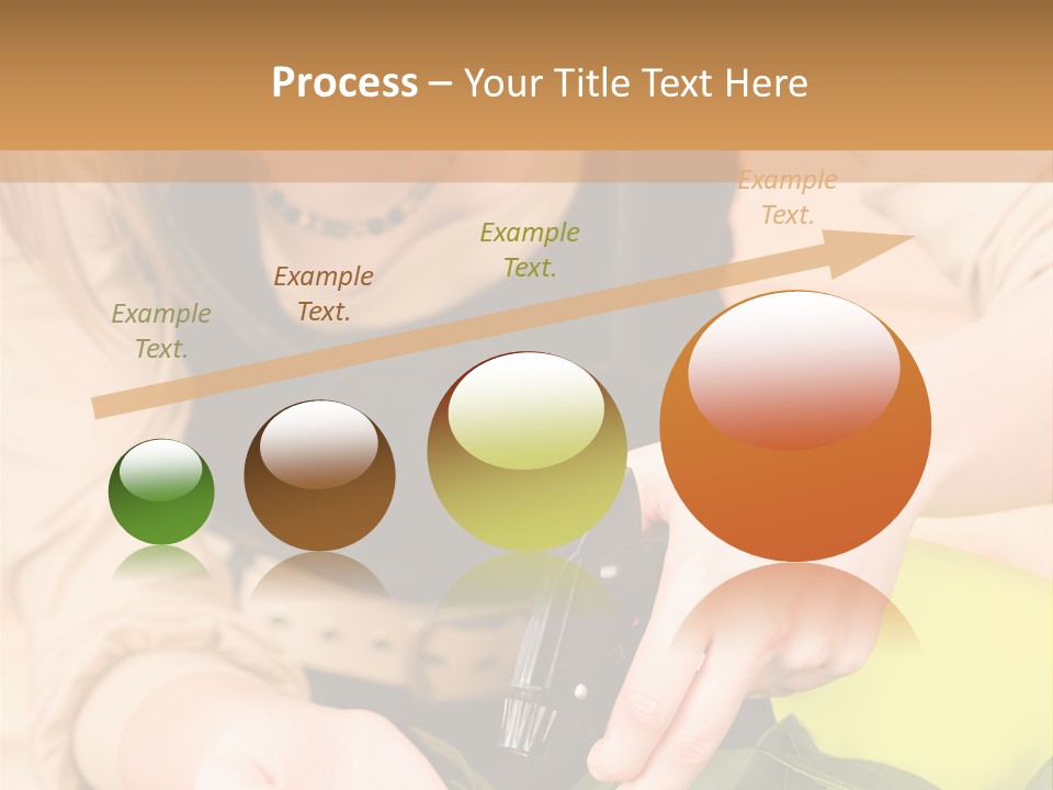 Alone Lifestyle Blond PowerPoint Template