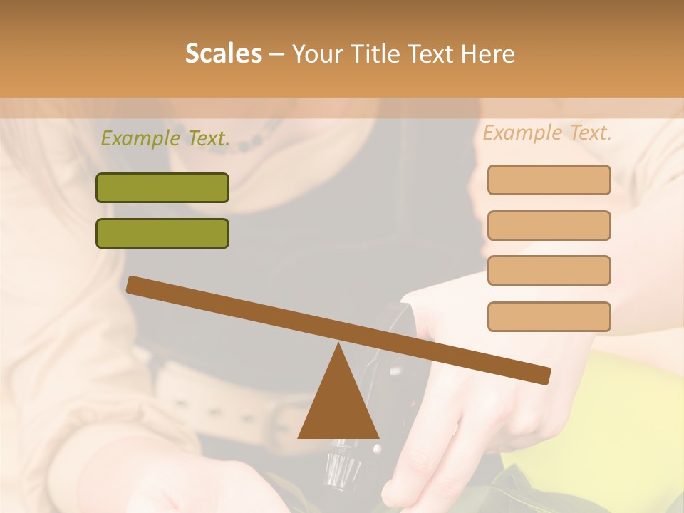 Alone Lifestyle Blond PowerPoint Template