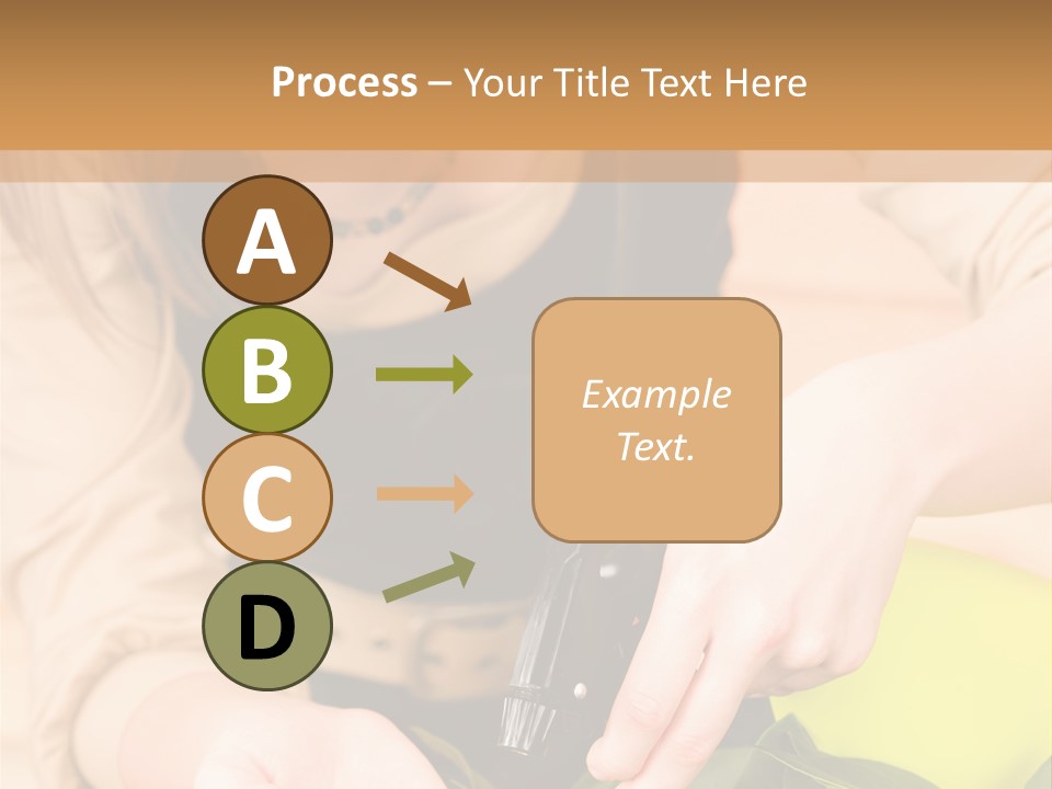 Alone Lifestyle Blond PowerPoint Template