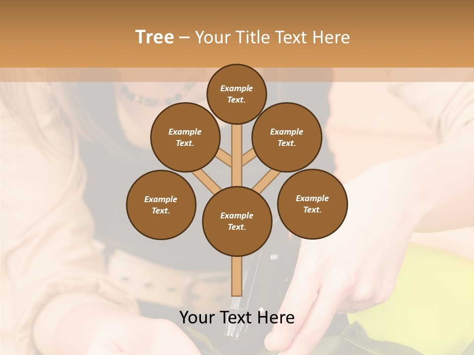 Alone Lifestyle Blond PowerPoint Template