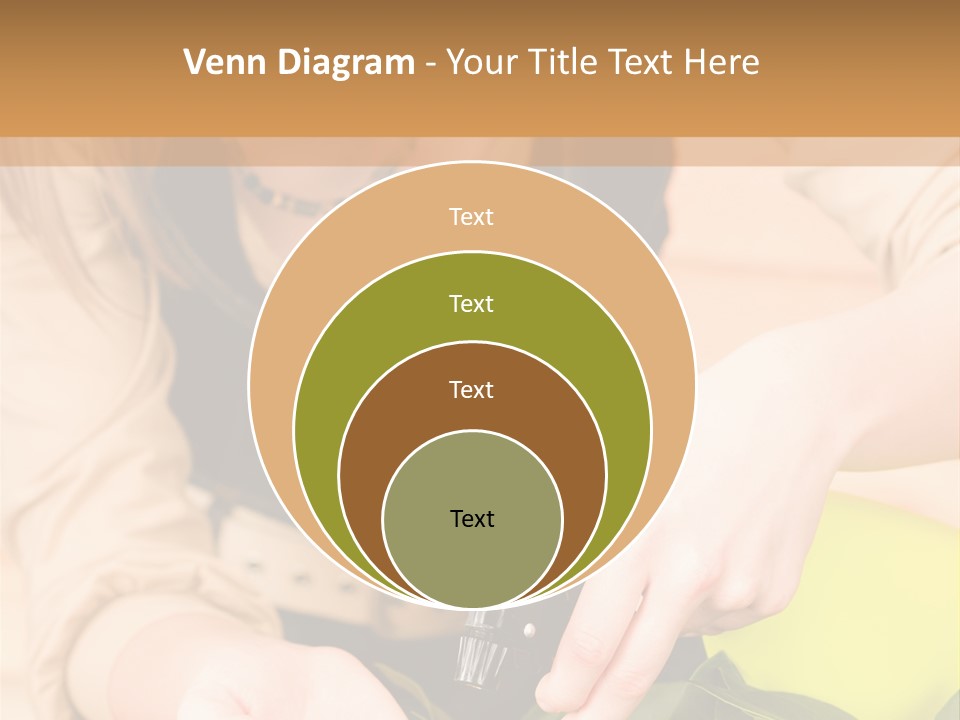 Alone Lifestyle Blond PowerPoint Template