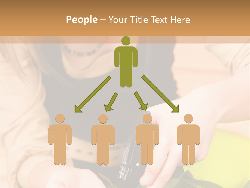 Alone Lifestyle Blond PowerPoint Template