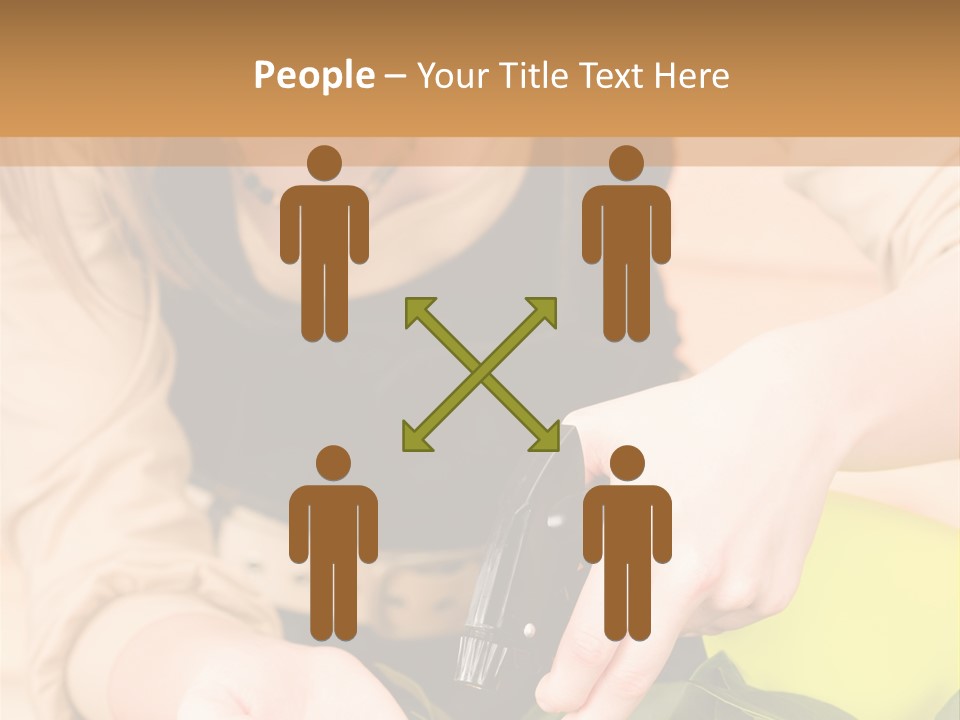 Alone Lifestyle Blond PowerPoint Template