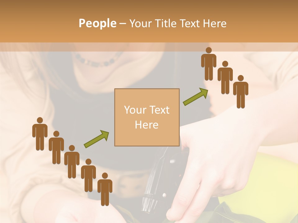 Alone Lifestyle Blond PowerPoint Template