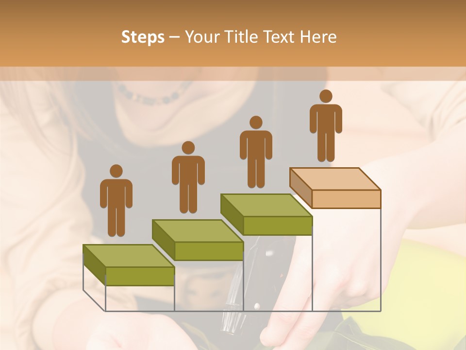 Alone Lifestyle Blond PowerPoint Template