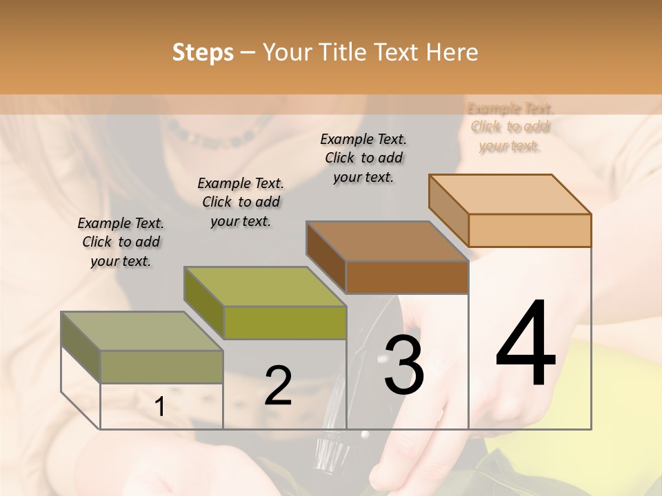 Alone Lifestyle Blond PowerPoint Template