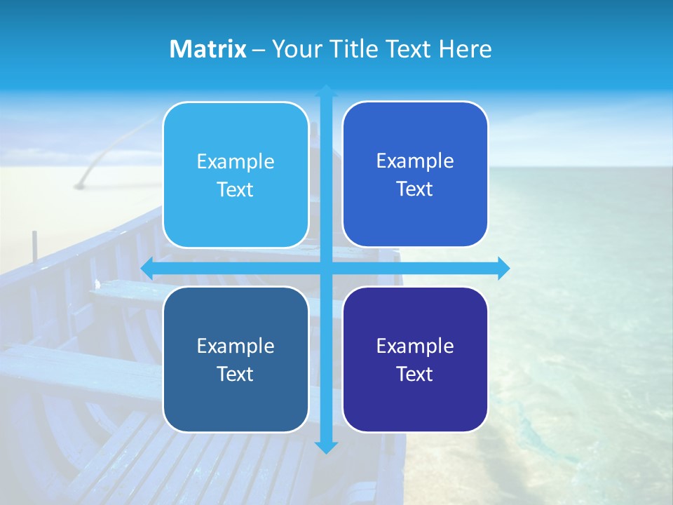 Dream Tree Turquoise PowerPoint Template