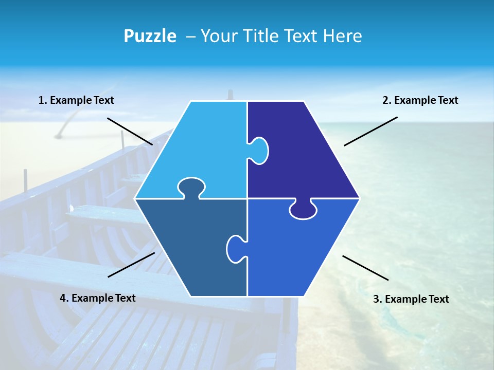 Dream Tree Turquoise PowerPoint Template