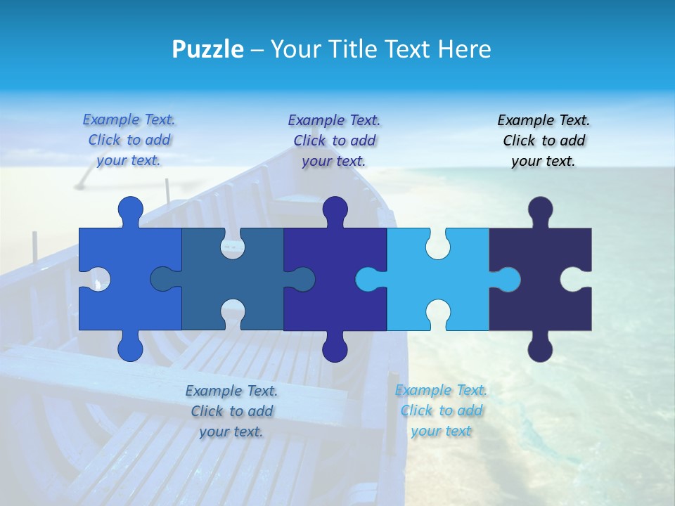 Dream Tree Turquoise PowerPoint Template