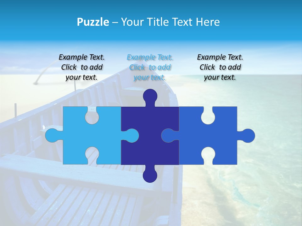 Dream Tree Turquoise PowerPoint Template