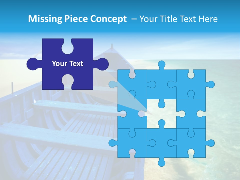 Dream Tree Turquoise PowerPoint Template