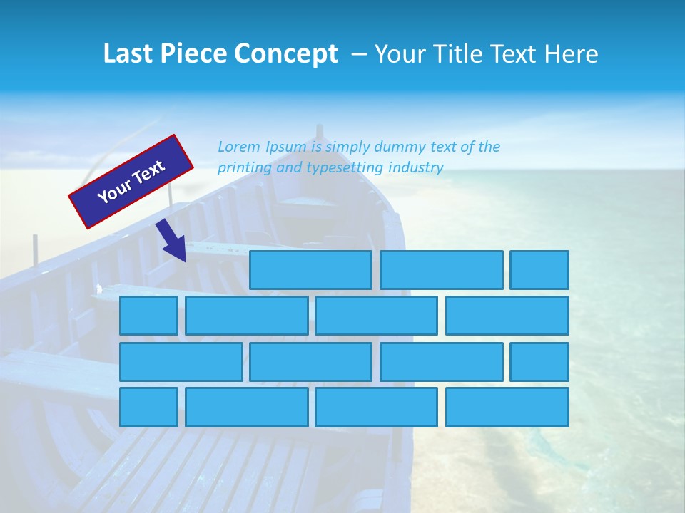 Dream Tree Turquoise PowerPoint Template