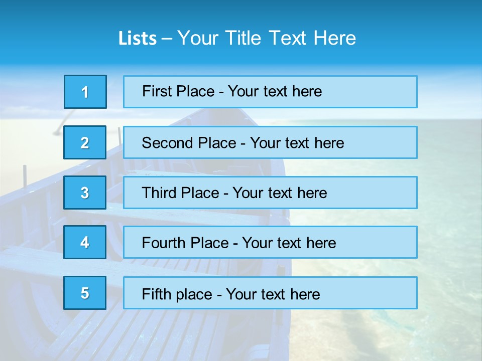 Dream Tree Turquoise PowerPoint Template