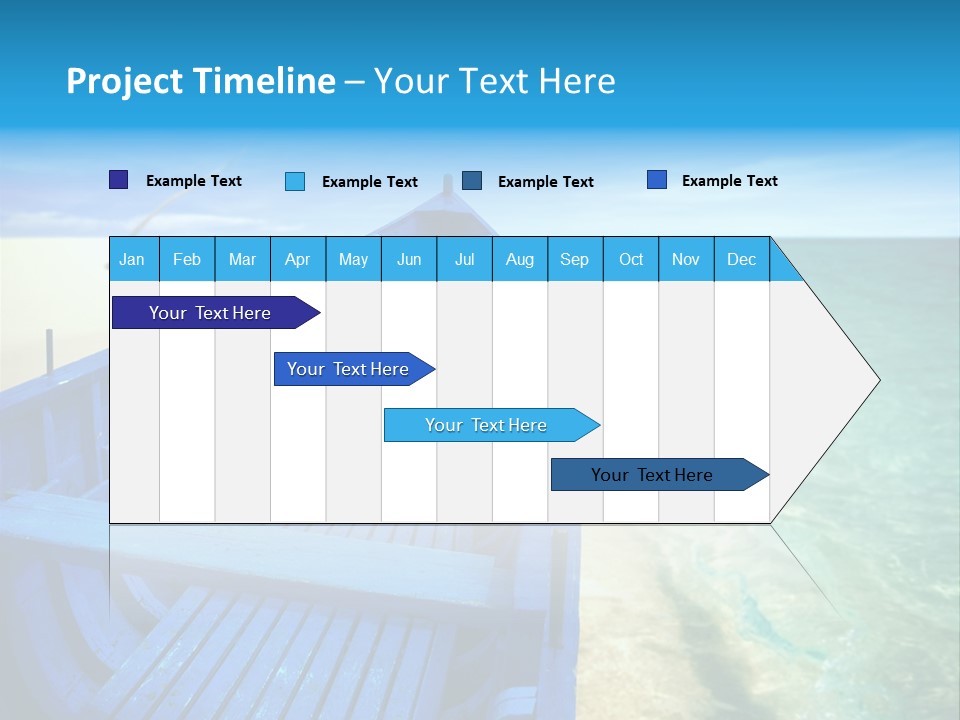 Dream Tree Turquoise PowerPoint Template