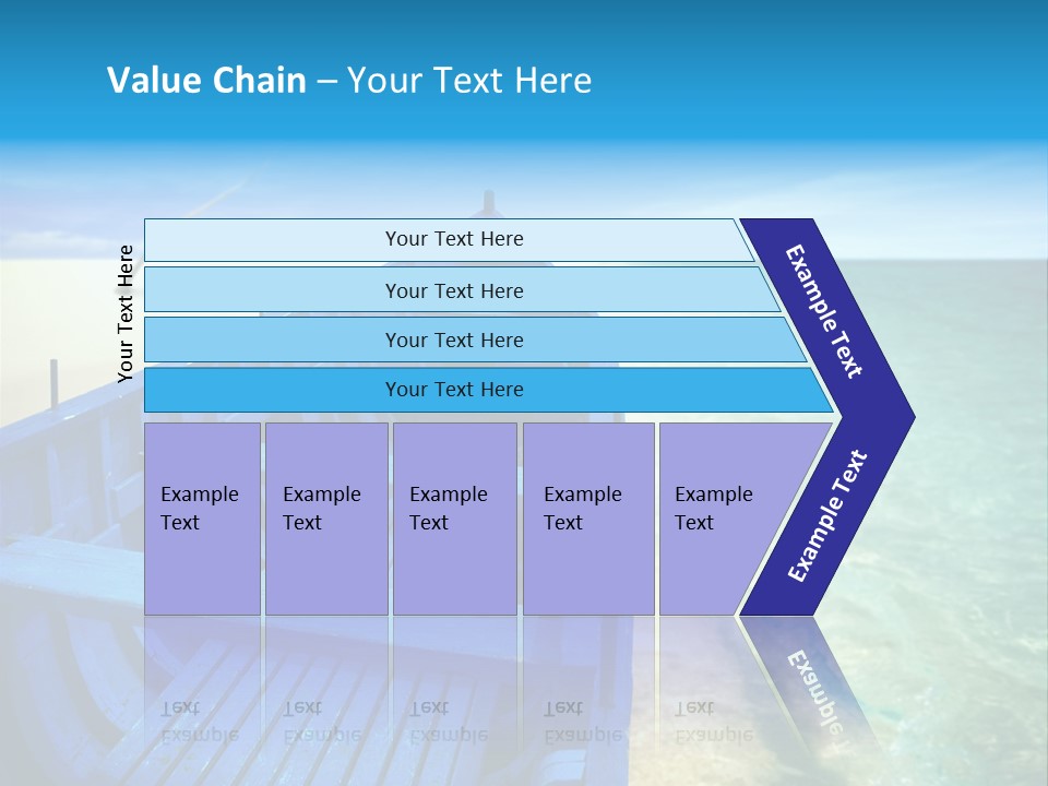 Dream Tree Turquoise PowerPoint Template