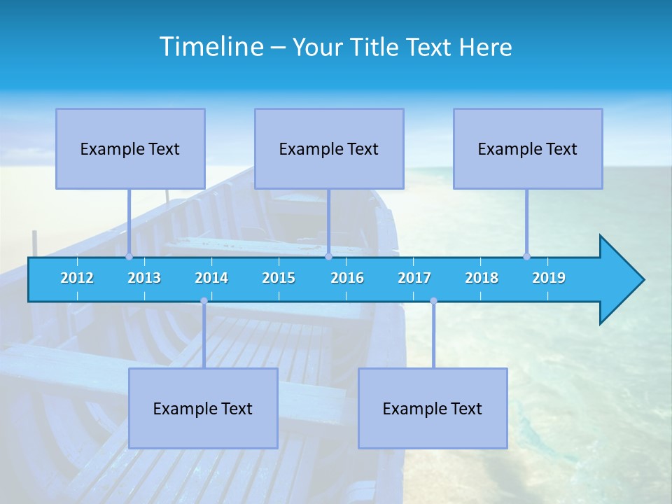 Dream Tree Turquoise PowerPoint Template