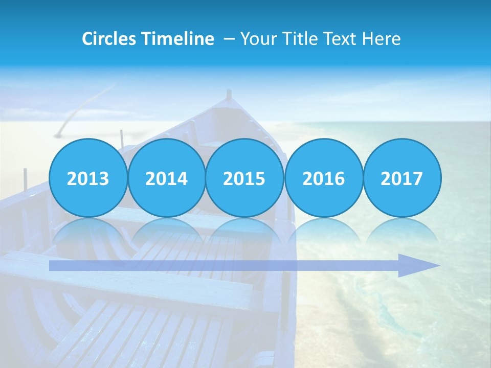 Dream Tree Turquoise PowerPoint Template