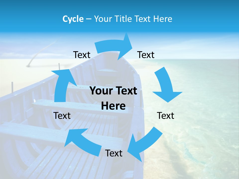 Dream Tree Turquoise PowerPoint Template