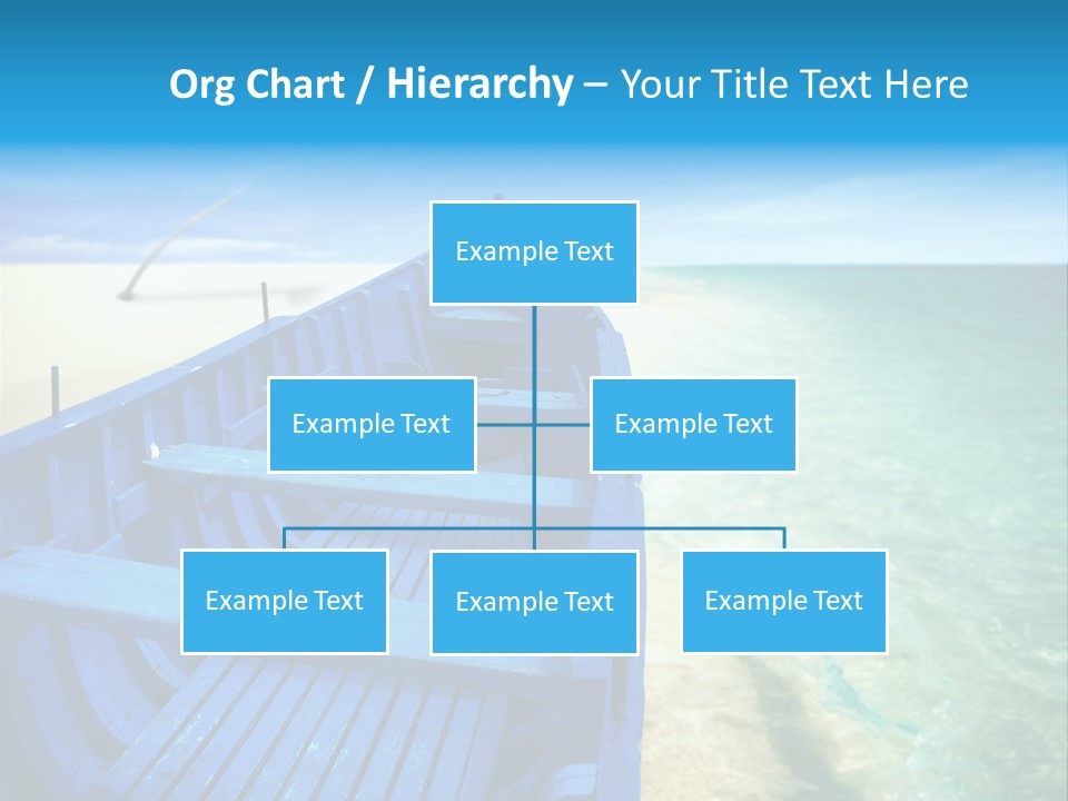 Dream Tree Turquoise PowerPoint Template