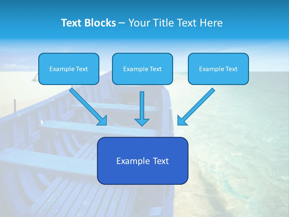 Dream Tree Turquoise PowerPoint Template