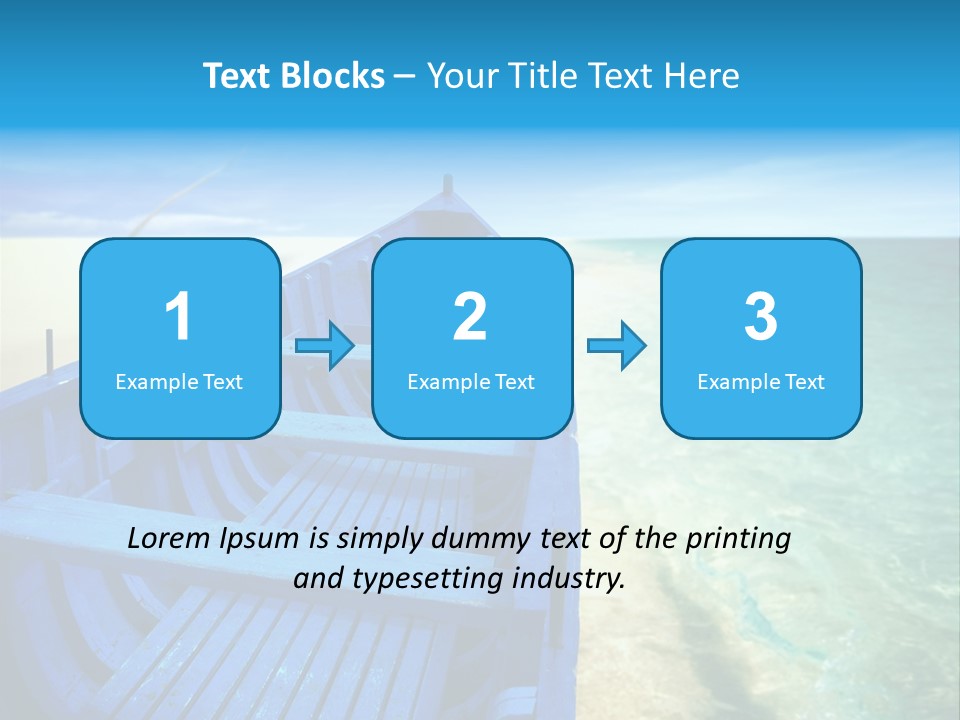 Dream Tree Turquoise PowerPoint Template