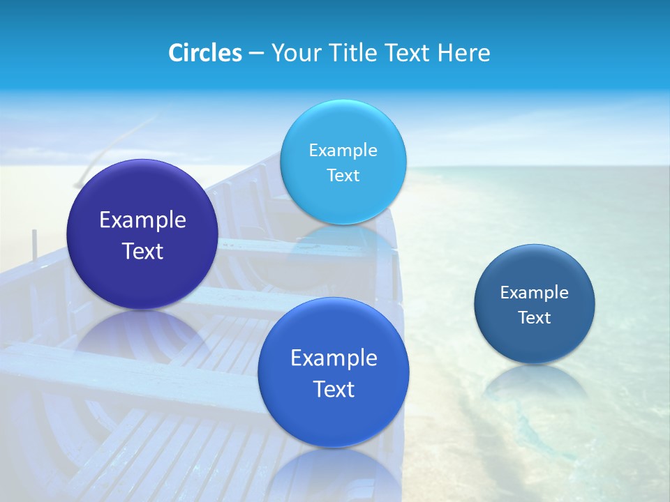 Dream Tree Turquoise PowerPoint Template