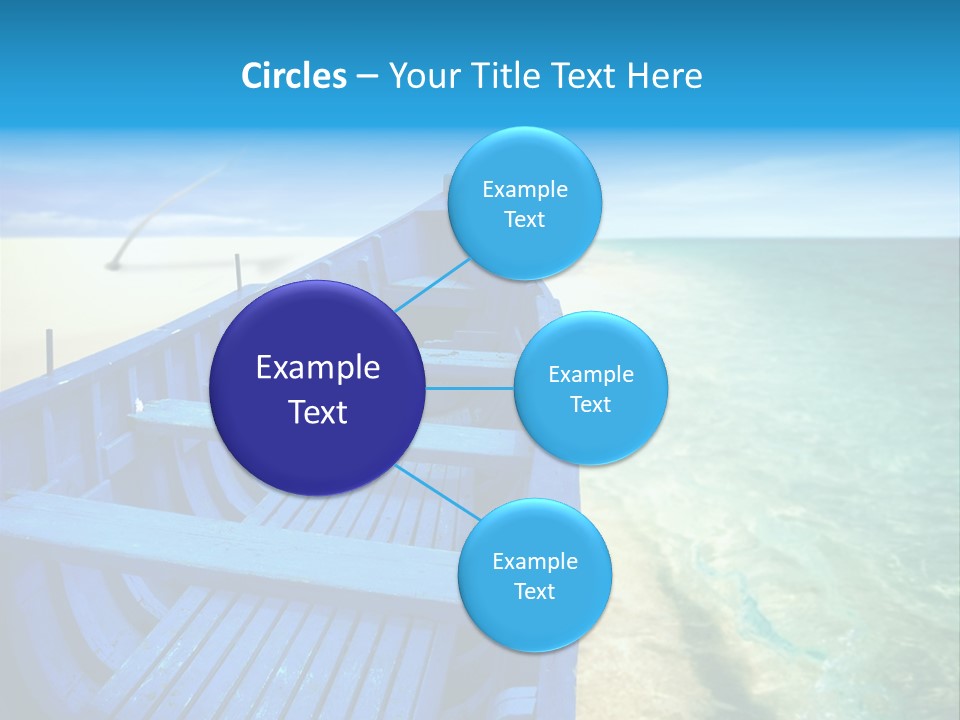 Dream Tree Turquoise PowerPoint Template