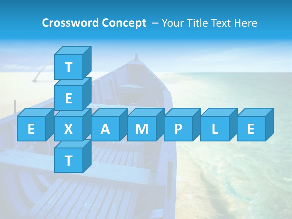 Dream Tree Turquoise PowerPoint Template